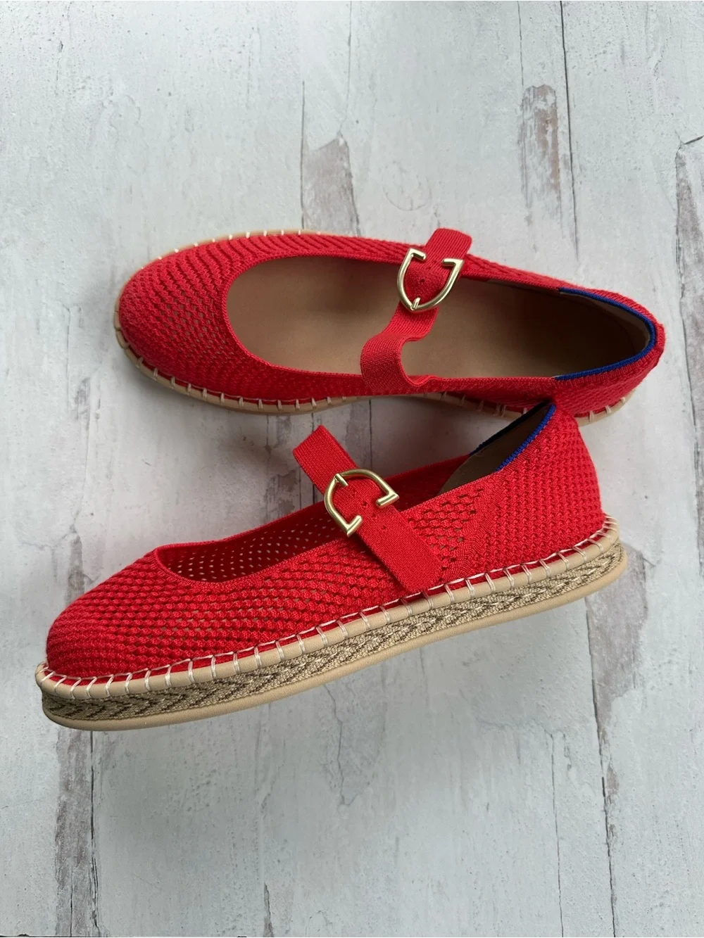 Rothy's • The Espadrille Mary Jane NWOB
